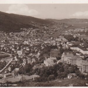 Bergen. Utsikt fra Lille Ulrikken ( Enerett Mittet & Co 0319)