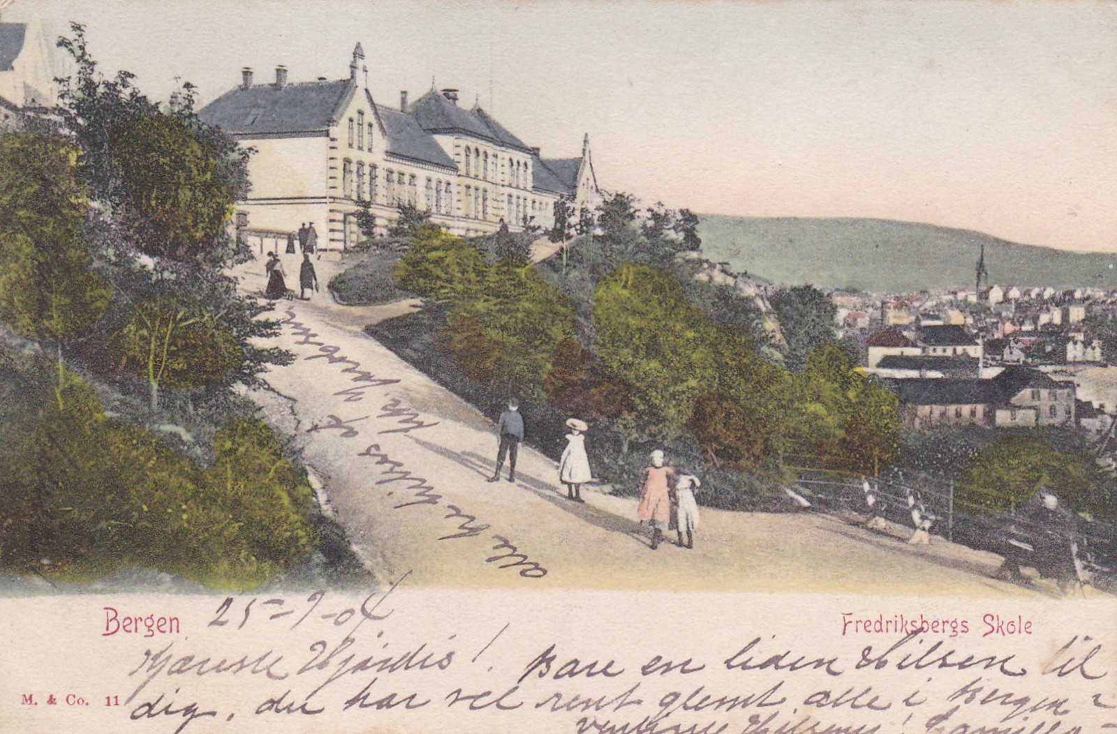 Bergen. Fredriksbergs Skole ( M & Co 11)